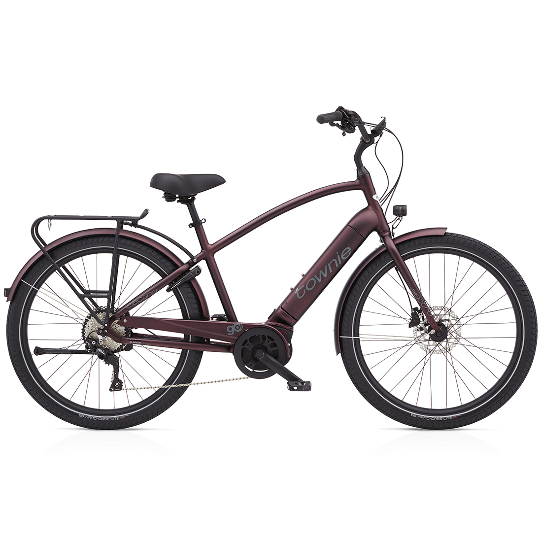 Electra Townie Path GO! 10D – WIŚNIOWY MAT