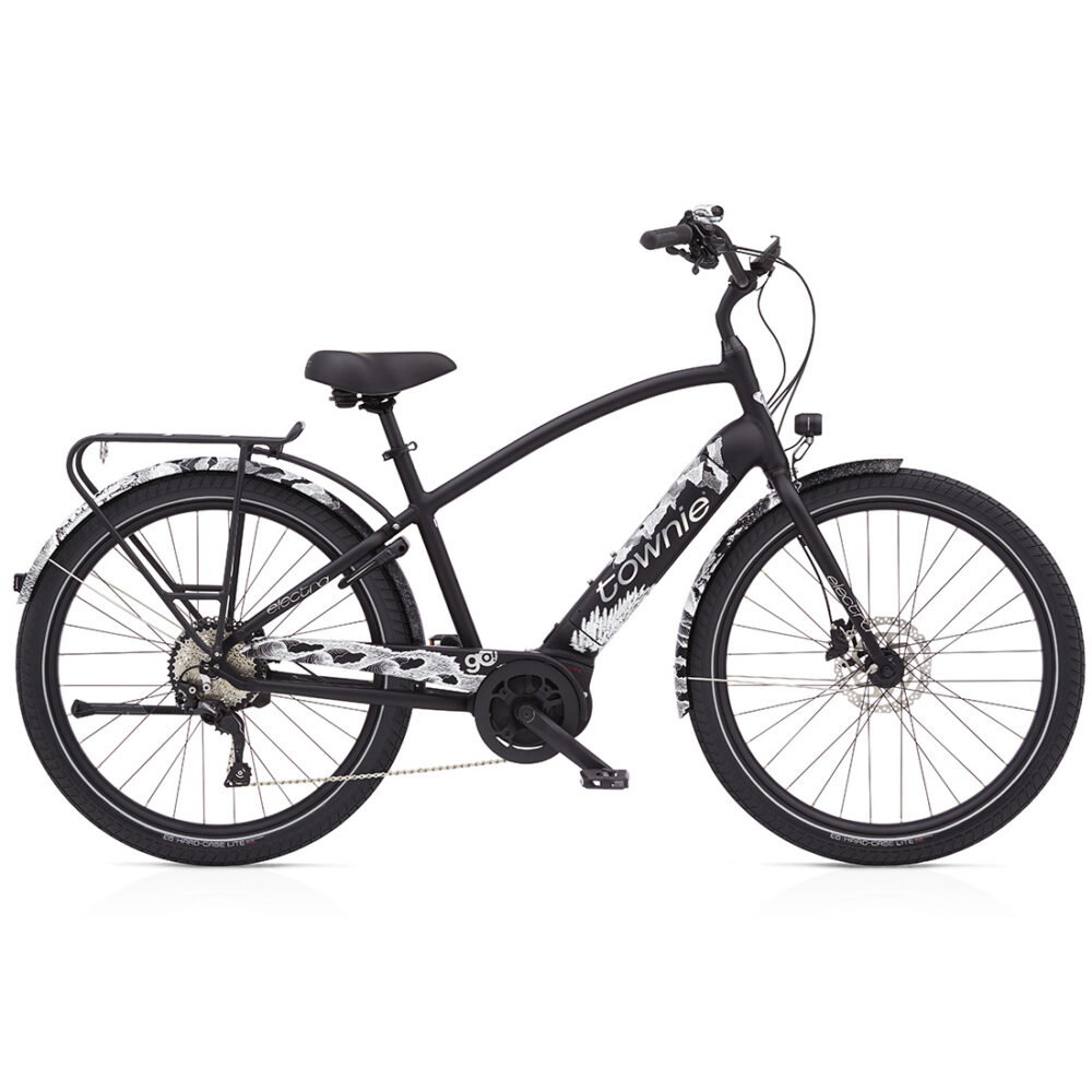 Electra Townie Path GO! 10D – CZARNO-BIAŁY