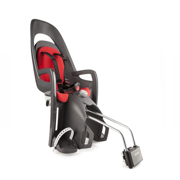 Fotelik HAMAX Caress (szaro-ciemnoszary czerwona wyściółka)