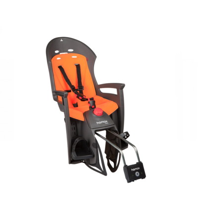 Fotelik HAMAX SIESTA (ciemnoszary, pomarańczowa wyściółka)