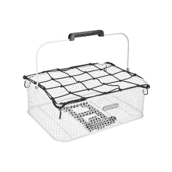 Kosz tylny niski Electra Honeycomb MIK Biały