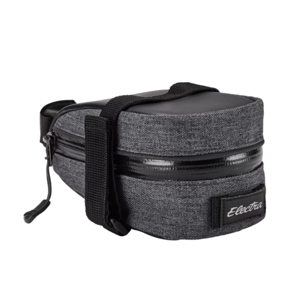 Electra Heather Charcoal Saddle Bag