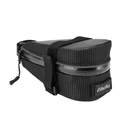 Electra Reflective Charcoal Saddle Bag