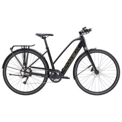 Trek FX+ 2 LT o średnim przekroku Satin Trek Black